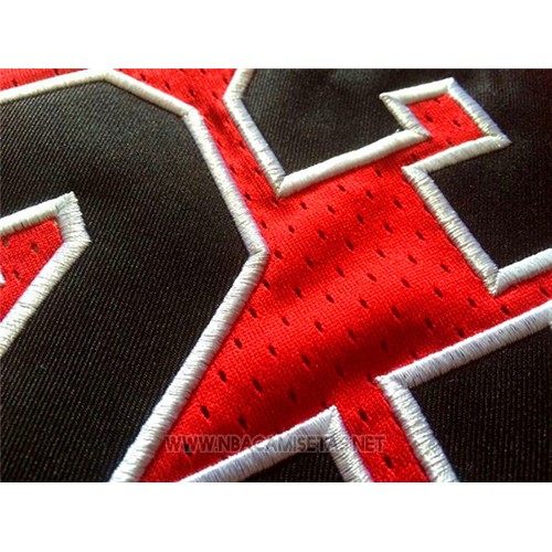 Camiseta Michael Jordan NO 23 Rojo Negro